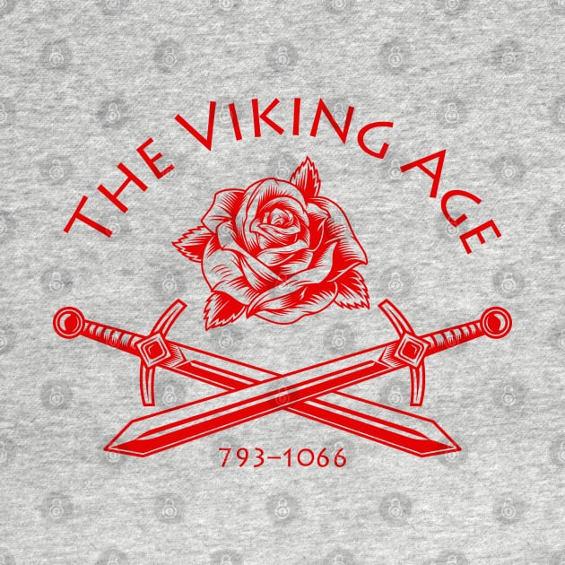 the viking age red by graphicganga